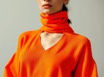 lady in orange